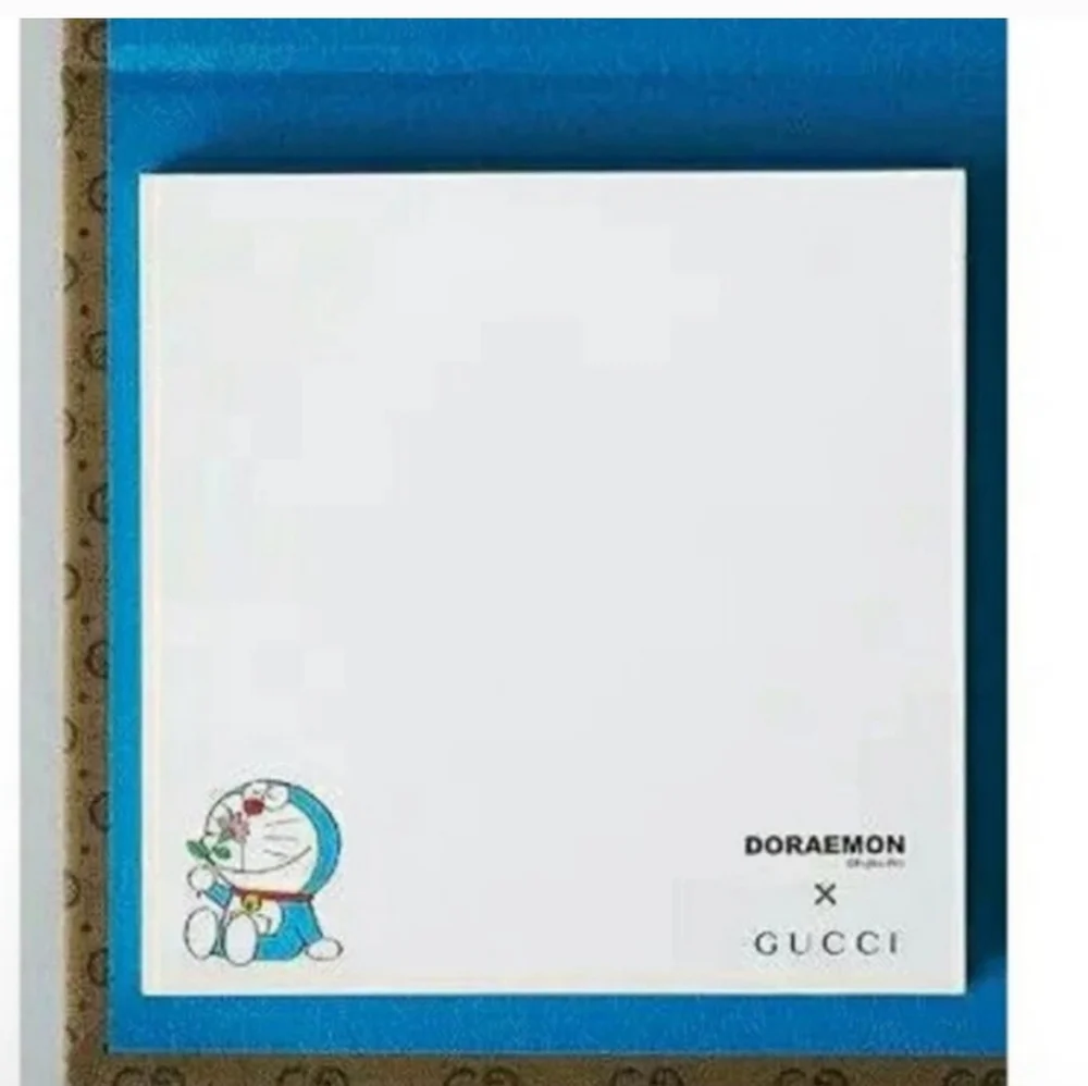 Gucci & Doraemon Special Limited Edition Collaboration Authentic Dual Memo Pads